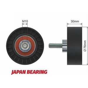 Styrrulle, drivrem, ford, 1136183, 1149503, YS6E 19A216 AA, YS6E 19A216 AB