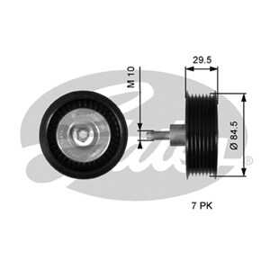 Styrrulle, drivrem, ford,mazda, 1717609, BK3Q6C344BA