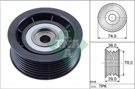 Styrrulle, drivrem, mitsubishi l200 / triton, pajero iii, pajero iv, pajero canvas top iii, pajero sport ii, MD368210