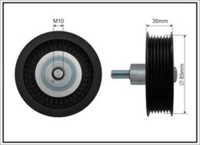 Styrrulle, drivrem, ford,mercedes-benz, 1717609, A6422300342, BK3Q6C344BA, BK3Q-6C344-BA