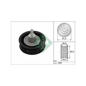 Styrrulle, drivrem, ford,mazda, 1717609, BK3Q6C344BA, BK3Q-6C344-BA, UK0215930, UK02-15-930