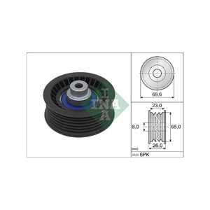 Styrrulle, drivrem, ford, 1731730, CC1Q19A216AB, CC1Q-19A216-AB