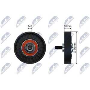 Styrrulle, drivrem, renault clio ii, kangoo, kangoo express, 7700274218, 7700869684