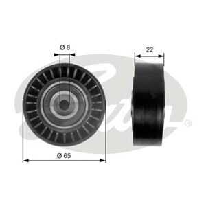 Styrrulle, drivrem, mercedes-benz a-klass [w168], vaneo [414], 6682020719, 6682020919, 6682021119, A6682020719, A6682020919, A6