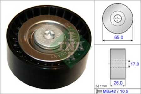 Styrrulle, drivrem, mercedes-benz, 651 200 09 70, 6512000970, A 651 200 09 70, A6512000970