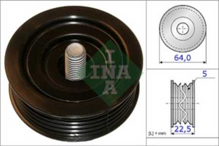 Styrrulle, drivrem, hyundai,kia, 252872A000, 25287-2A000, 252872A100, 25287-2A100, 252872A600, 25287-2A600, 252872A800, 25287-2