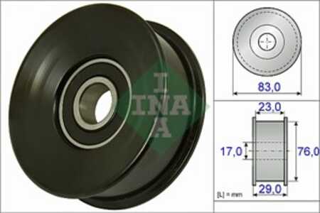 Styrrulle, drivrem, land rover, 7W8319A216CA, 7W83-19A216-CA, PQR 500130, PQR500130, PQR500350