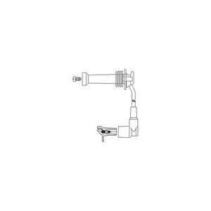 Tändkabel, Bak, Cylinder 2, ford,mazda,volvo, 1110740, 1335369, 1502365, 1E03-18-T52B, 1E05-18-170B, C201-18-170A, YS6F-12283-A