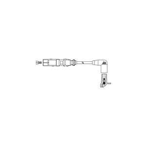 Tändkabel, Cylinder 2, audi,seat,skoda,vw, 06A 905 430 S, L06A905430BG