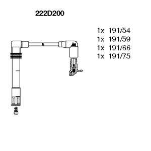 Tändkabelsats, audi a3, skoda octavia i, 06A 905 409 D, 06A 905 430