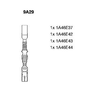 Tändkabelsats, mercedes-benz a-klass [w169], b-klass sports tourer [w245], 266 150 01 18, 266 150 02 18, 266 150 06 18, 266 150