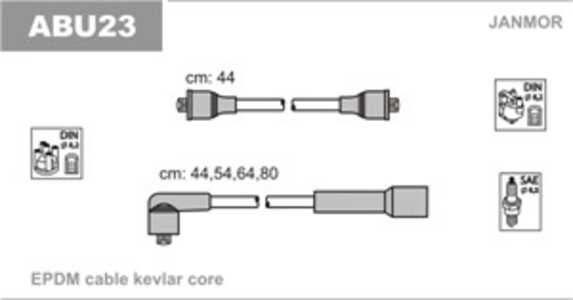 Tändkabelsats, seat ibiza i, 056 998 031 A, 171 998 031 B, 321 998 031 A, 321 998 031, SE022028301A