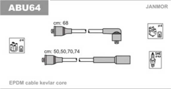 Tändkabelsats, vw polo classic iii, polo variant, 037 905 483 C