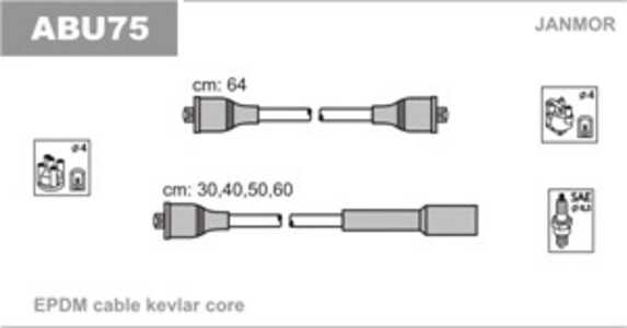 Tändkabelsats, seat alhambra, vw sharan, 037 905 409 D, 037905409D