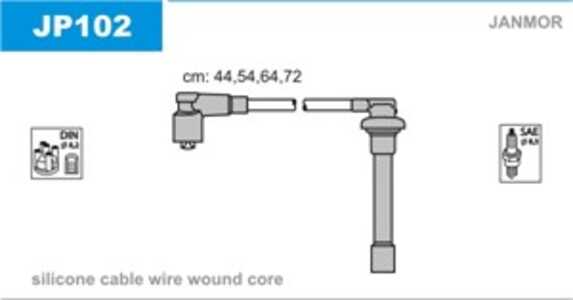 Tändkabelsats, acura,honda, 32700-P0H-A00, 32700-P1J-E01, 32700-P7A-G01, 32700-PDA-E01, 32700-PEL-004, 32722-P2A-003