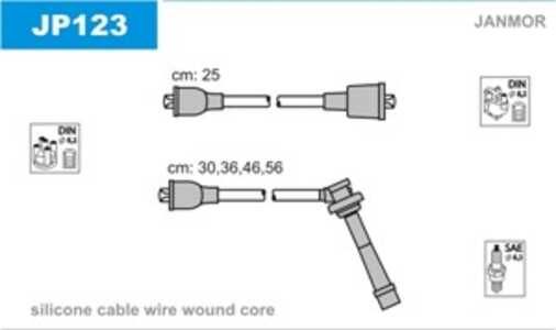 Tändkabelsats, suzuki vitara, vitara cabrio, 33700-57B20, 33705-51G20, 33710-58B21