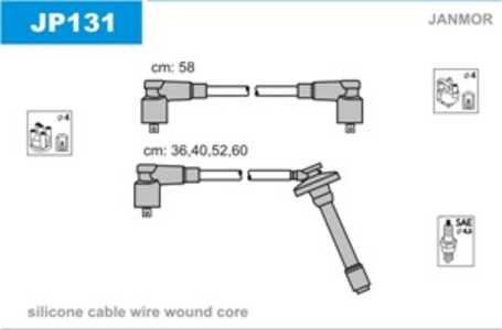 Tändkabelsats, toyota avensis, avensis kombi, avensis liftback, carina e vi, carina e sedan vi, carina e sportswagon vi, 90998-