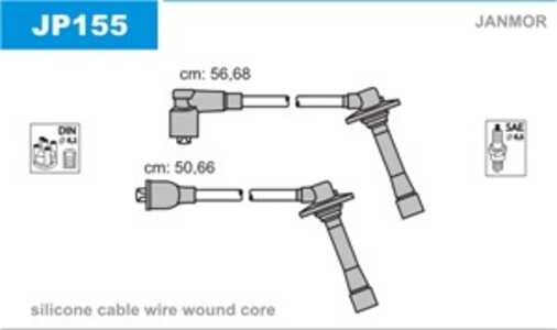 Tändkabelsats, ford usa probe ii, mazda 626 iv, 626 hatchback iv, mx-6, 4065976, FP13-18-140B, Z X29-18-140