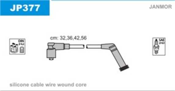 Tändkabelsats, hyundai accent ii, accent sedan ii, atos, getz, kia picanto, 27501-02D00, 27501-22B00