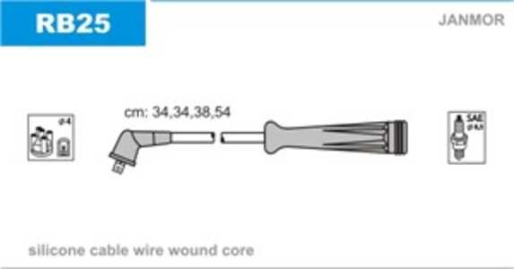 Tändkabelsats, renault clio ii, kangoo, kangoo express, megane i, megane cabriolet i, megane scenic, 7 700 273 226, 7700100590B