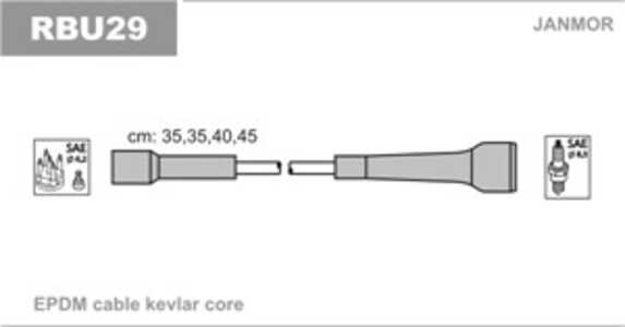 Tändkabelsats, renault, 77 00 874 564