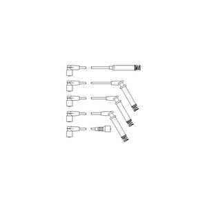 Tändkabelsats, opel astra f, astra f halvkombi, astra f kombi, astra f skåp / kombi, 16 12 541, 90442406