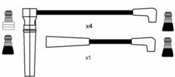 Tändkabelsats, daewoo cielo, espero, nexia, nexia sedan, NP 1149