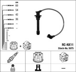 Tändkabelsats, nissan,seat, 0813035, 093179235, 13117292, 1N03-18-140, 22440-0M802, 22440-0M810, 22440-0M811, 22440-0M815, 2244