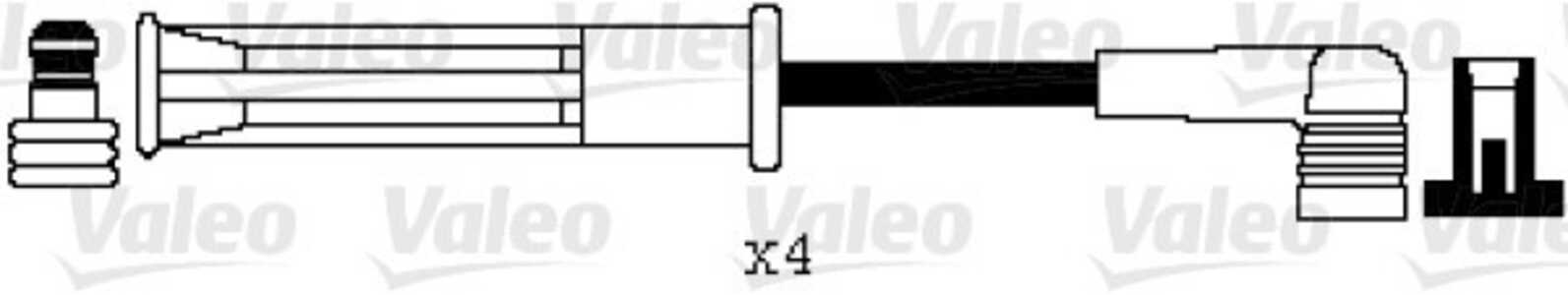 Tändkabelsats, dacia,renault,vw, 82 00 099 538, 82 00 154 103, 82 00 506 297, 82 00 943 801, 8200099538, 8200154103, 8200506297