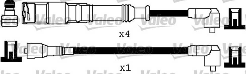 Tändkabelsats, audi a4 b5, a4 b5 avant, vw passat b5, passat b5 variant, T068B