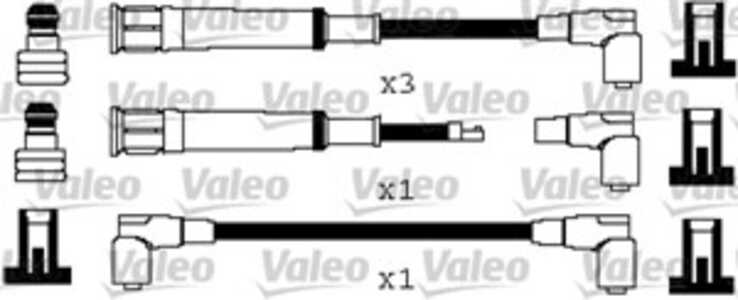 Tändkabelsats, bmw 3 [e30, e36], 3 cabriolet [e30], 3 touring [e30], 12121727855