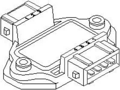 Tändmodul, audi a6 c5, a6 c5 avant, 4A0 905 351A