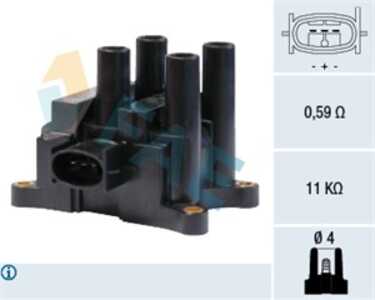 Tändspole, ford,mazda,volvo, 1052492, 1053904, 1066102, 1067601, 1075786, 1119835, 1130402, 12029AB, 1517813, 1E03-18-10X A, 1E