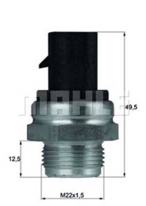 Temperaturswitch, kylarfläkt, vauxhall vectra, 0000007570837, 1341 028, 1341021, 7570837, 90307873, 90357303