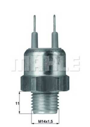 Temperaturswitch, kylarfläkt, bmw 3 [e21, e30], 3 cabriolet [e30], 3 touring [e30], 5 [e12, e28], 6 [e24], 7 [e23]