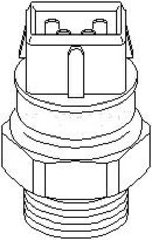 Temperaturswitch, kylarfläkt, ford scorpio i, scorpio sedan i, scorpio turnier i, sierra ii, sierra halvkombi ii, sierra turnie