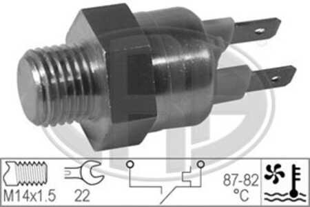 Temperaturswitch, kylarfläkt, porsche 928, volvo 340-360, 340-360 sedan, 3286641 0