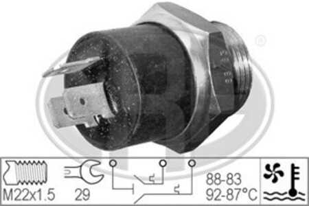 Temperaturswitch, kylarfläkt, citroën,peugeot, 1264 17, 95 495 385, 95 576 325, 95 612 640