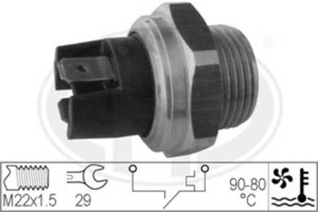 Temperaturswitch, kylarfläkt, alfa romeo 164, 33, 33 sportwagon, alfasud, seat malaga, 130884, 4111819, 533309, 60503687, 60745