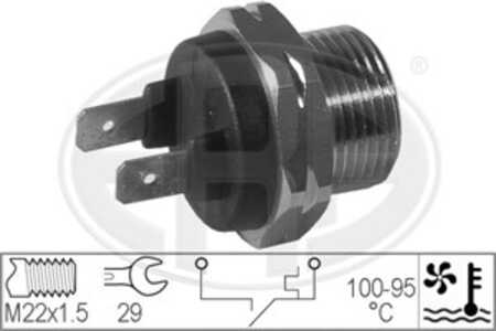 Temperaturswitch, kylarfläkt, ford,land rover,opel, 13 41 002, 13 41 007, 2108-3828-010, 5446115, 5453674, 6077896, 6077897, 60