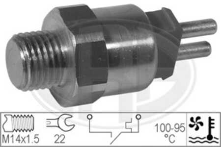 Temperaturswitch, kylarfläkt, mercedes-benz, 006 545 15 24, 006 545 40 24, A 006 545 15 24, A 006 545 40 24