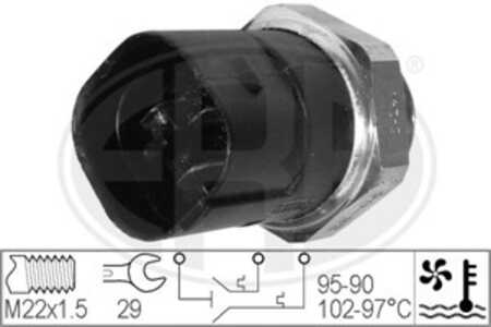 Temperaturswitch, kylarfläkt, audi,ford,seat,skoda,vw, 1H0 959 481 B, 7215818, 95VW 8B607 GA