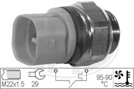 Temperaturswitch, kylarfläkt, audi,seat,skoda,vw, 867 959 481