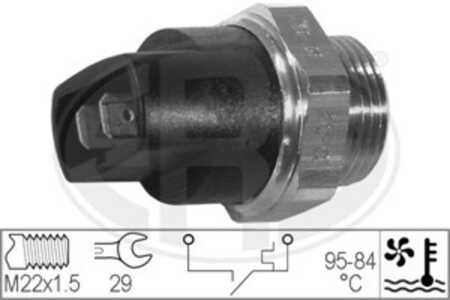 Temperaturswitch, kylarfläkt, seat,vw, 191 959 481 B, 191 959 481, 307 959 481 1, 321 959 481 E, 323 959 481 A