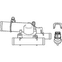 Termostat, kylvätska, Fram, på växellådssidan, Cylindriskt huvud