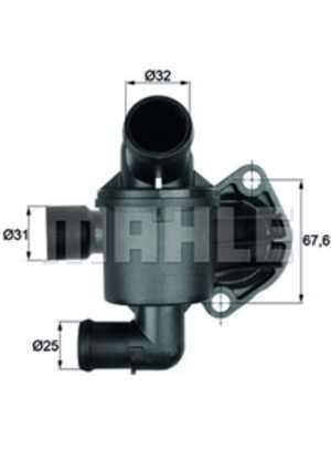 Termostat, kylvätska, vw amarok, amarok flak/chassi, crafter 30-35 buss, crafter 30-50 flak/chassi, crafter 30-50 skåp, 03L 121