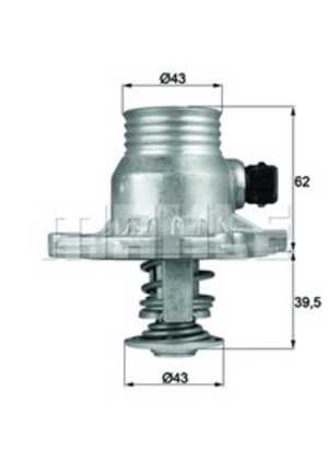 Termostat, kylvätska, bmw 5 [e39], 5 touring [e39], 7 [e38], 1153 1 437 526, 1153 1 704 324, 1437526, 1704324