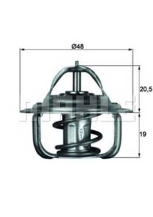 Termostat, kylvätska, audi,chevrolet,daewoo,opel,saab,vauxhall,vw, 052 121 113, 052121113, 1338 044, 1571880, 1649194, 40191185