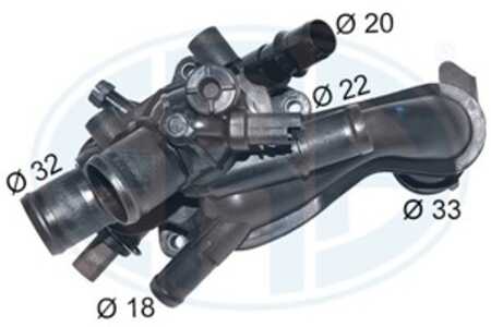 Termostat, kylvätska, citroën,ds,mini,peugeot, 1336 CC, 98 086 470 80, V7 645 581 80