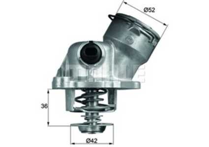 Termostat, kylvätska, mercedes-benz, 272 200 05 15, 273 200 02 15, 68013949AA, A272 200 05 15, A2732000215